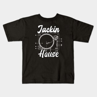 JACKIN HOUSE - turntable Kids T-Shirt